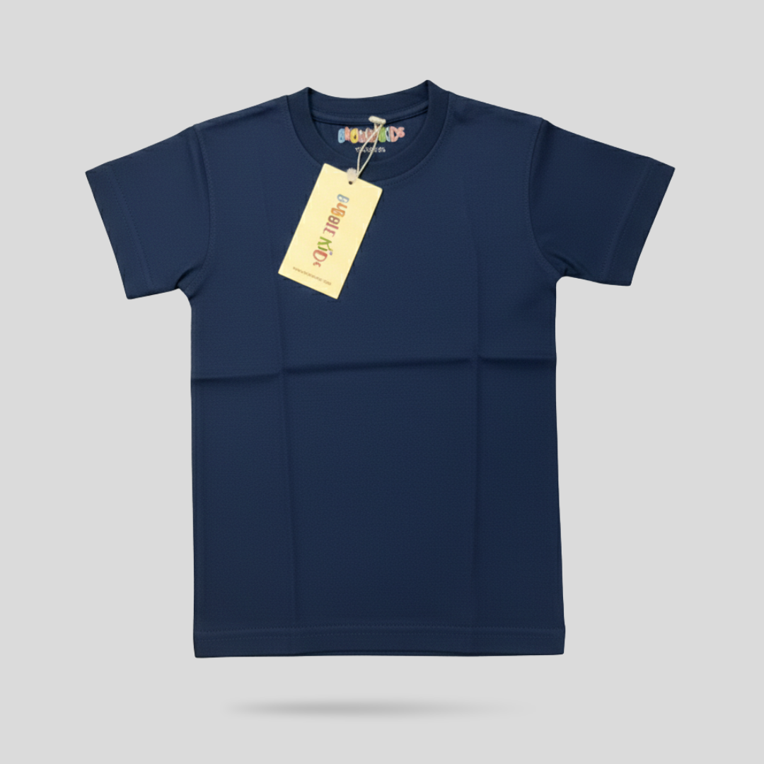 Sea Blue Plain T-Shirt