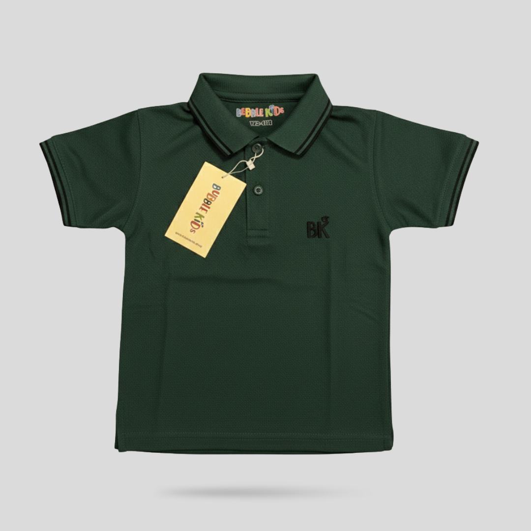 Pique Dark Green Polo Shirt