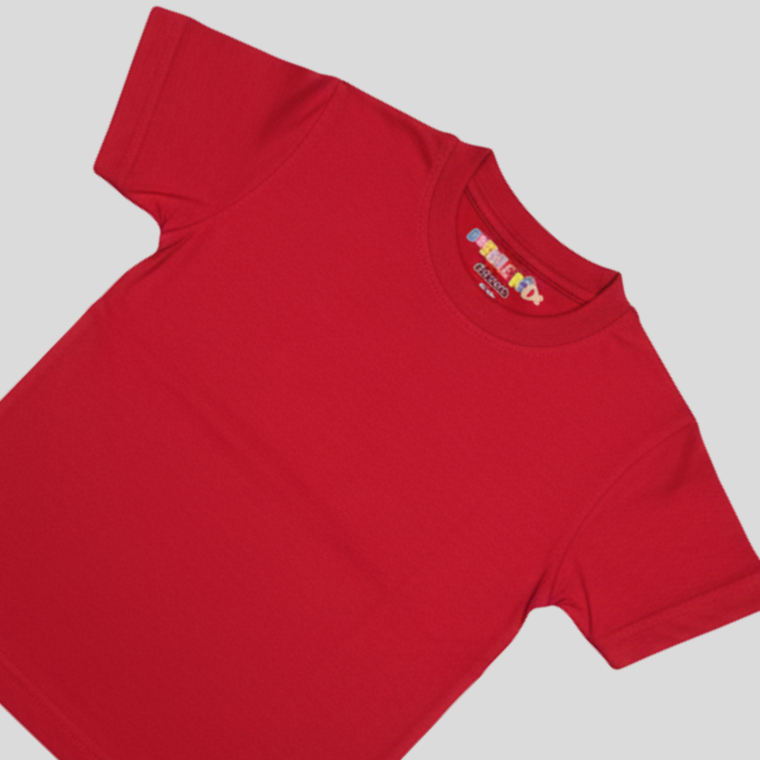 Red Plain T-Shirt