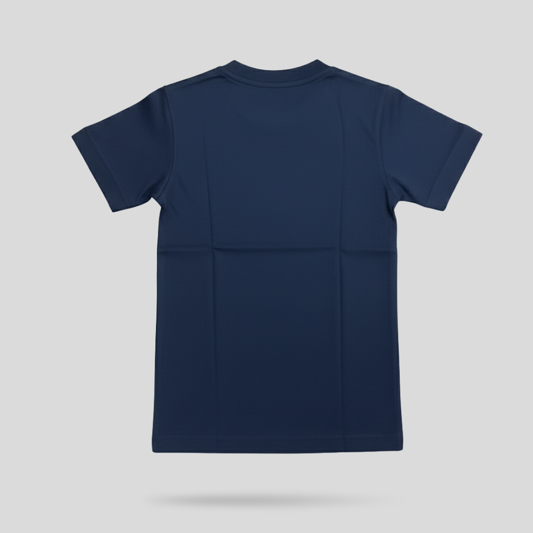 Sea Blue Plain T-Shirt