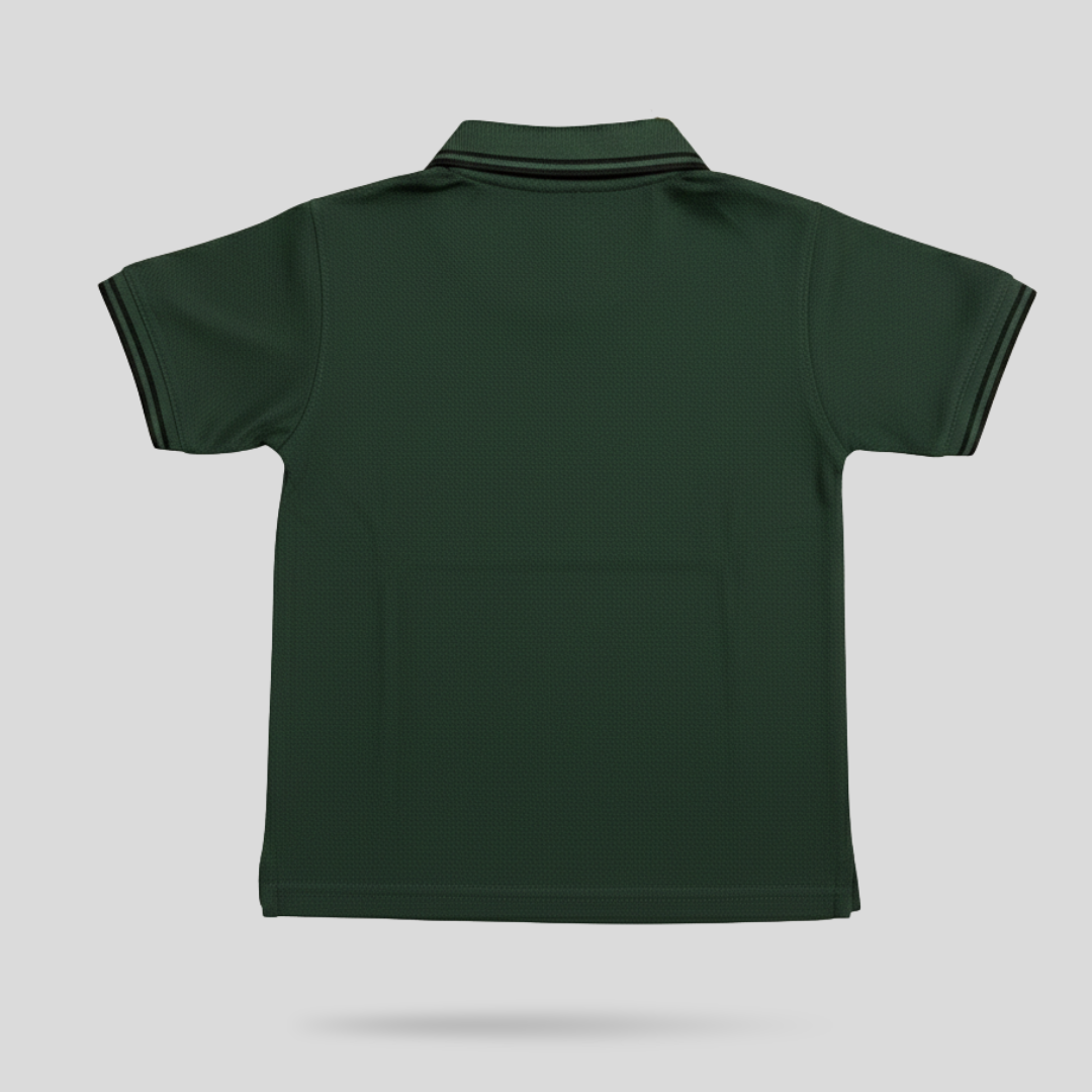 Pique Dark Green Polo Shirt