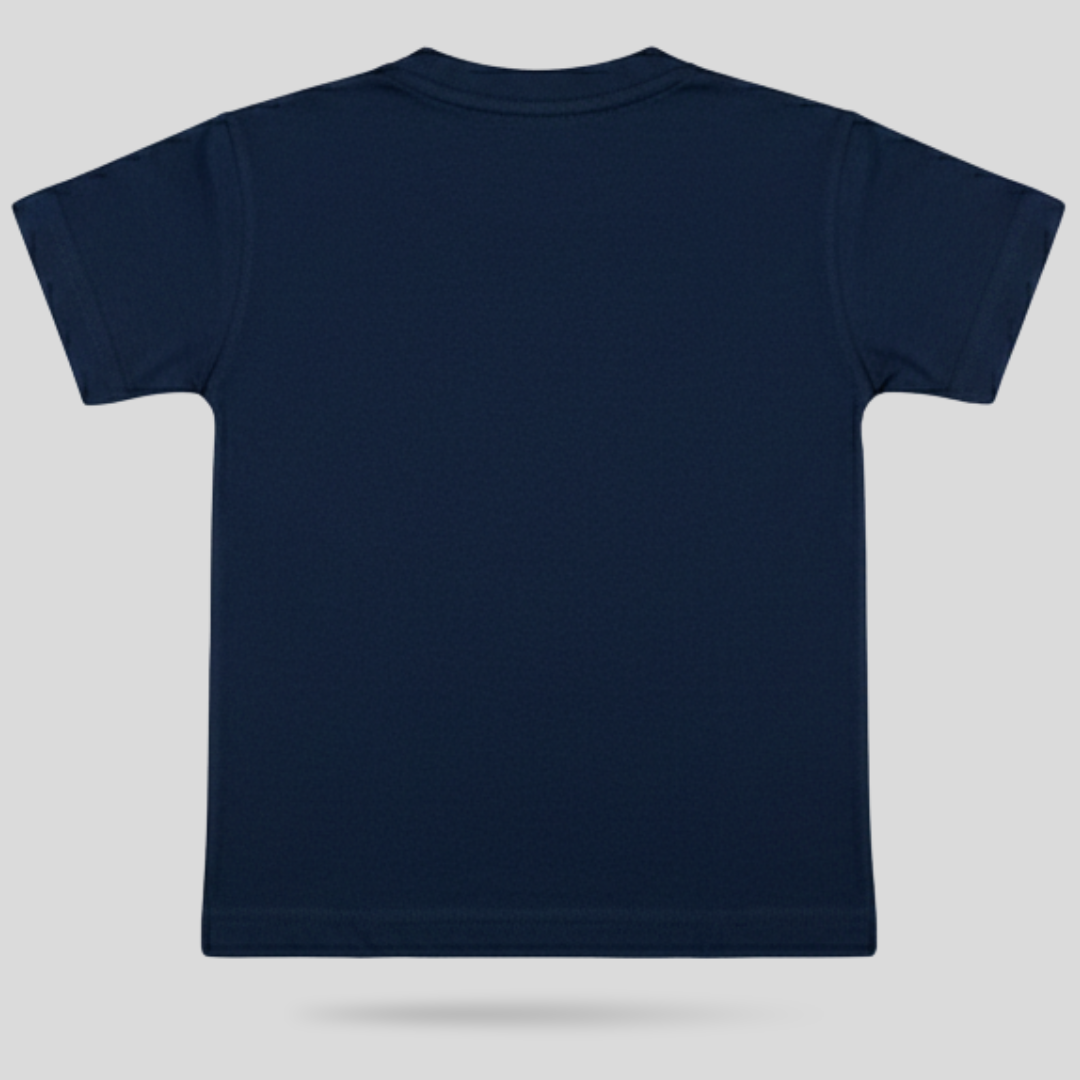 Navy Blue Plain T-Shirt