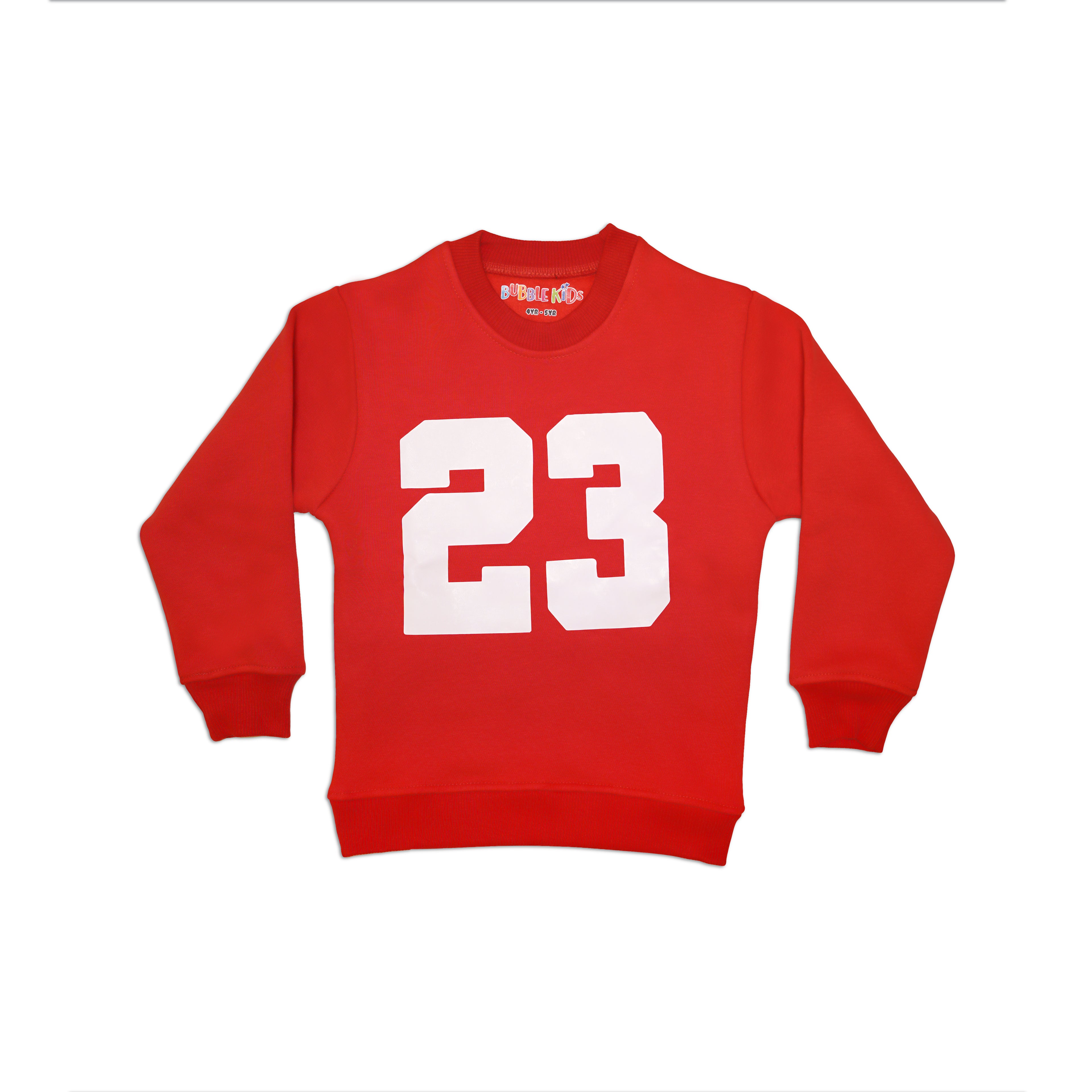 Fleece Red Sweat Shirt 23