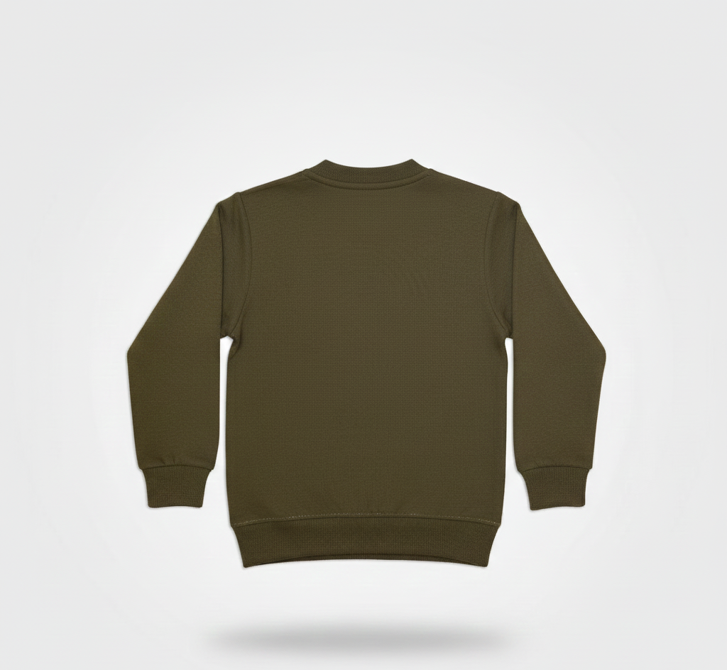 Fleece Olive Sweat Shirt Loads Of Fun