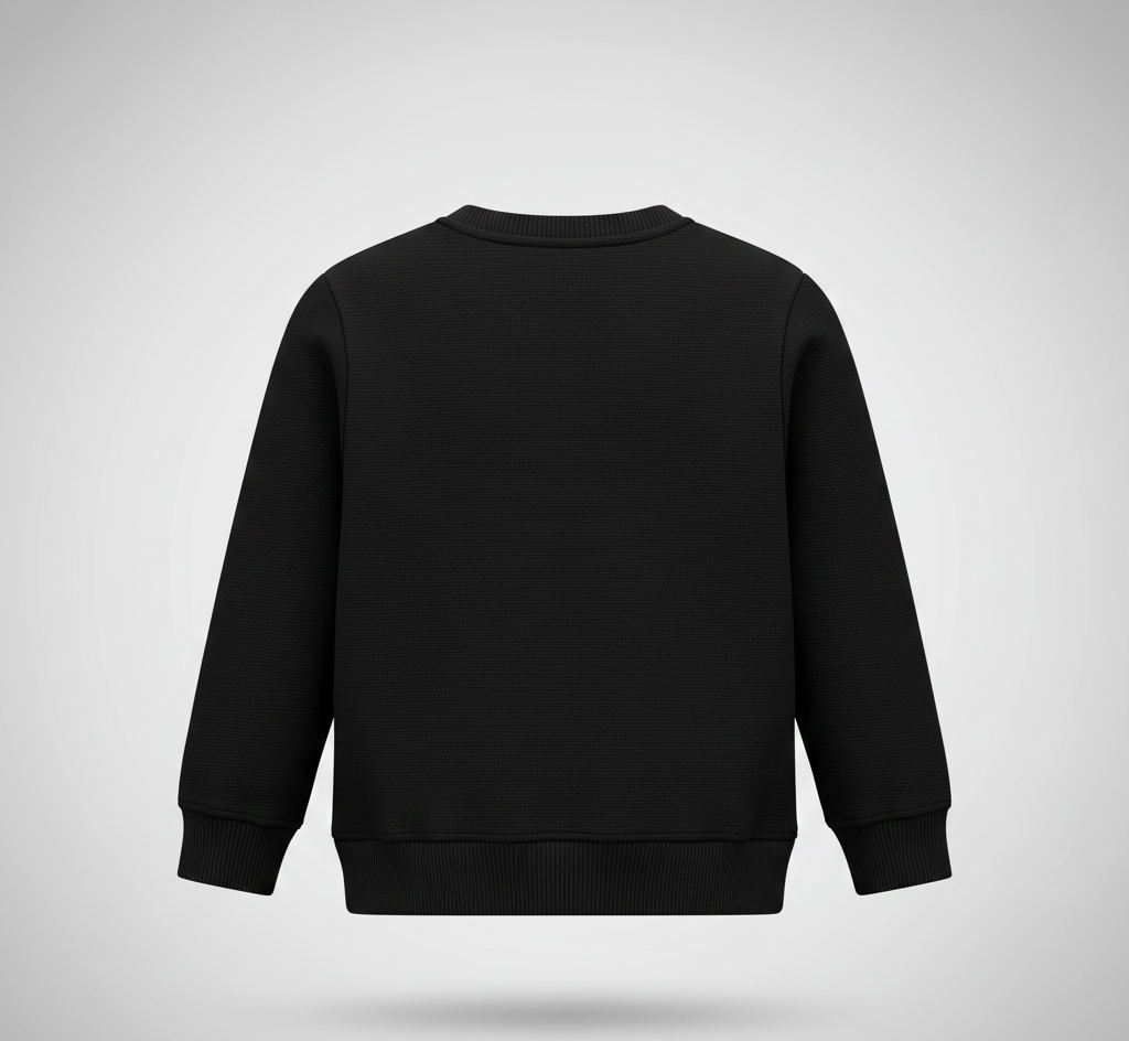 Fleece Blue Sweat Shirt Mickey Mouse Space