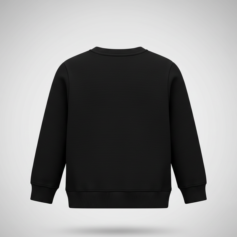 Fleece Blue Sweat Shirt Mickey Mouse Space