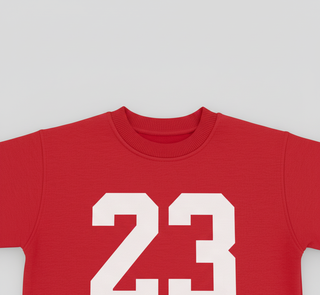 Fleece Red Sweat Shirt 23