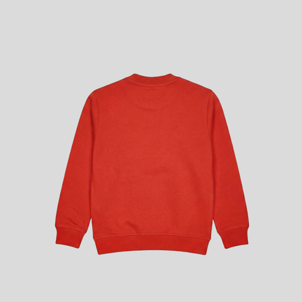Fleece Red Sweat Shirt Paris