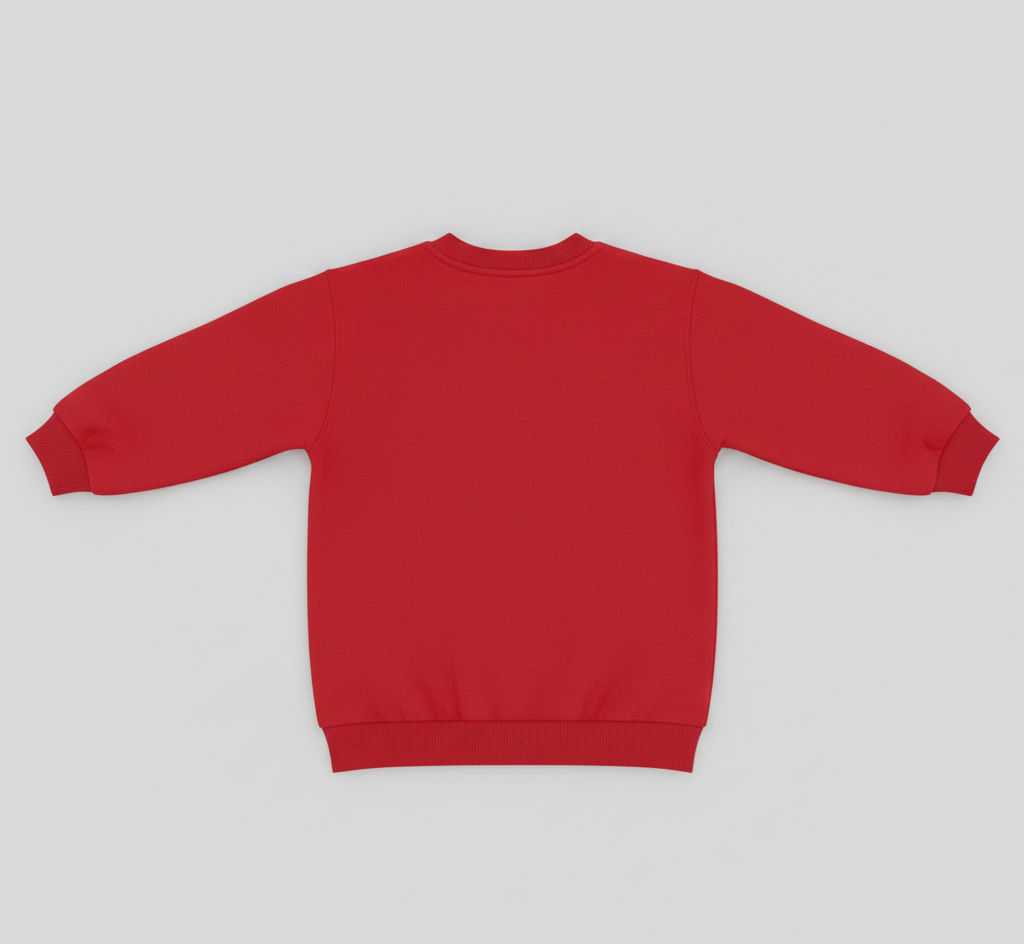 Fleece Red Sweat Shirt 23